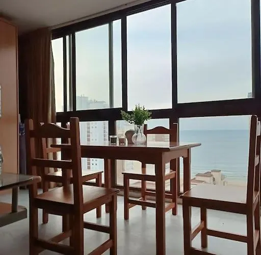 アパート Apto Con Piscina Y Vistas Al Mar